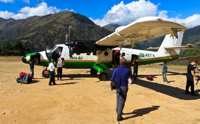Aircraft at Phaplu Aircraft at Phaplu